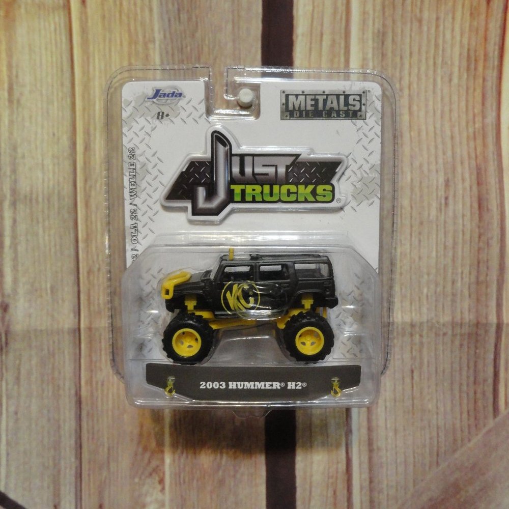 Jada Just Metals HUMMER 2003 KC edition~NIP~2019 edition~Big Tires~Diecast